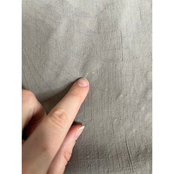 Tommy Bahama Button Shirt Large Silk Floral Tropical Beige Short Sleeve Beach - Picture 8 of 11